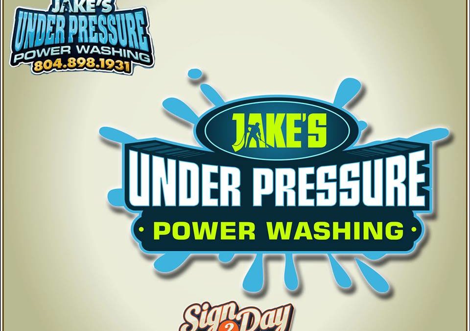 Jake's Power Washing Logo by Sign2Day