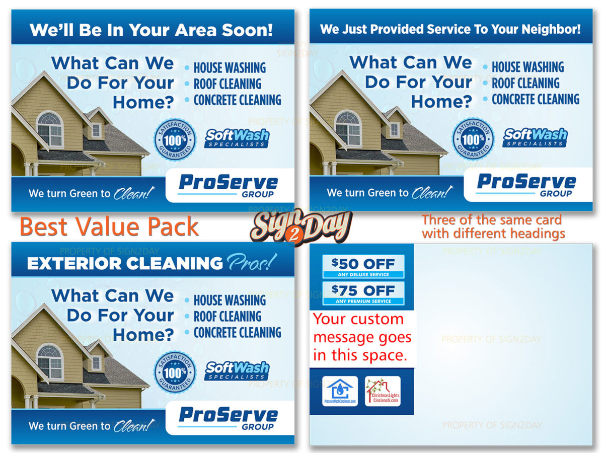 SendJim Best Value 4-Pack (3 Fronts & 1 Back) - Image 2